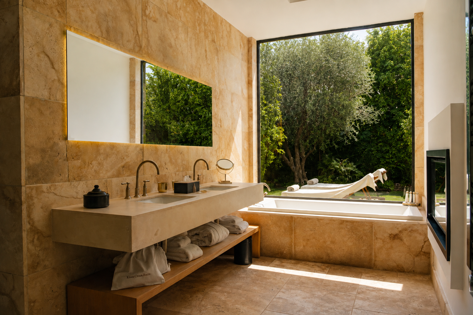 Ksara Large Suite Salle de bain